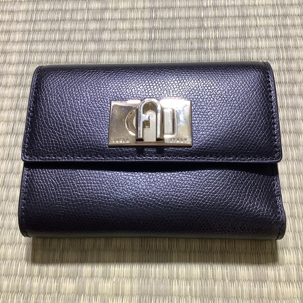Furla Black Leather Wallet